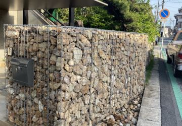 一際目を引くGABION（ガビオン）工事 アイキャッチ画像